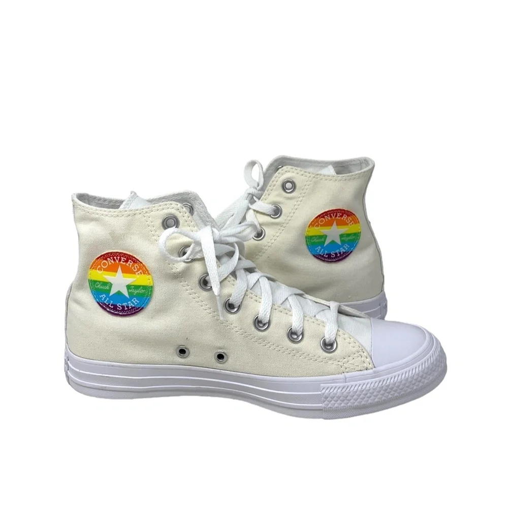 Converse Ctas High Top Canvas White Women Size Sneakers Custom 171212C- WTOFFWT